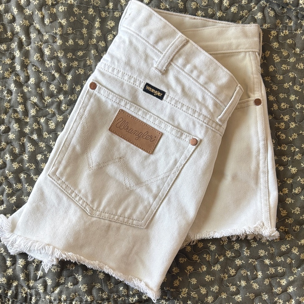 Wrangler Denim Cut Off Shorts